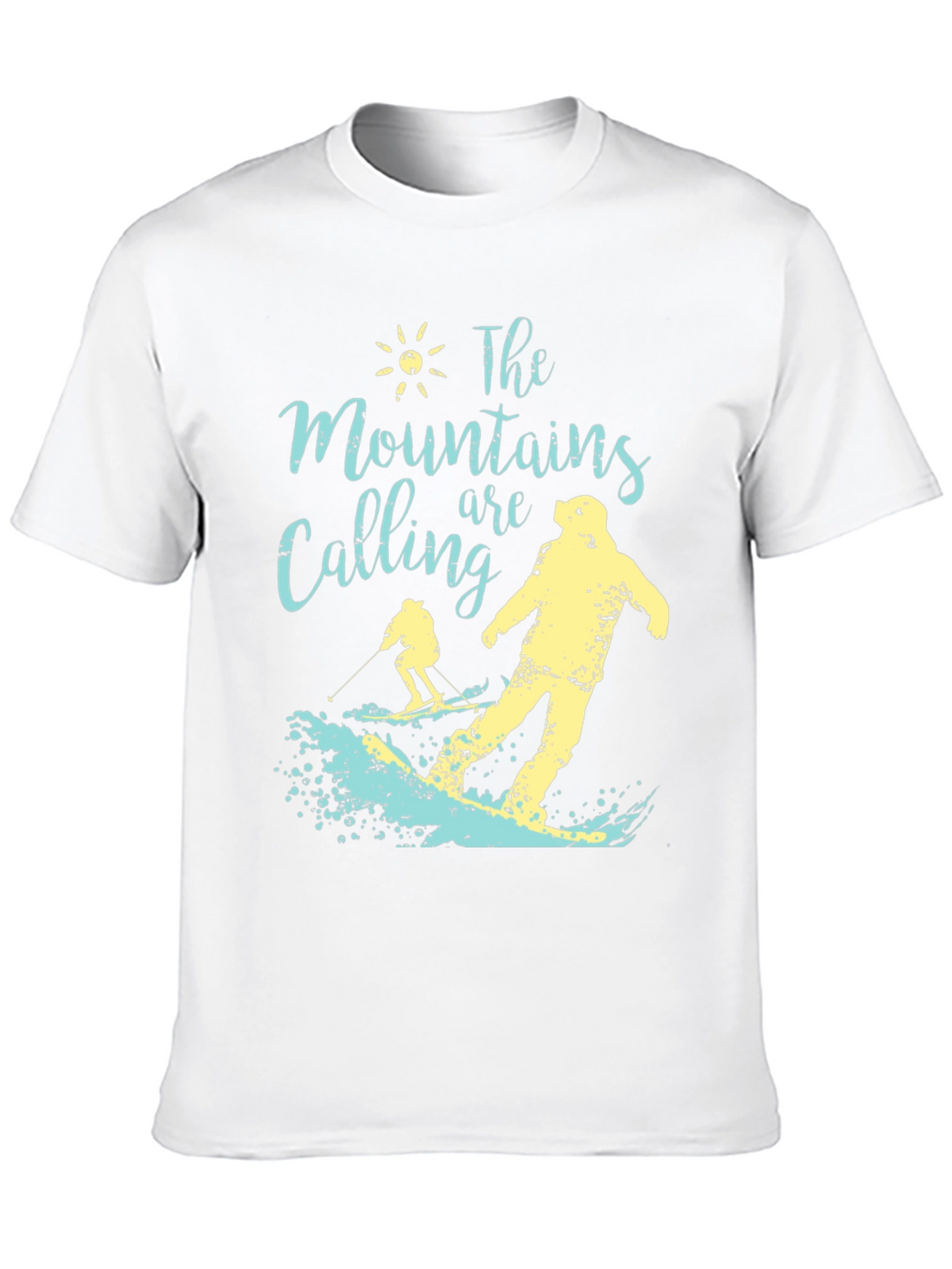 Mountains Are Calling Ski T-Shirt