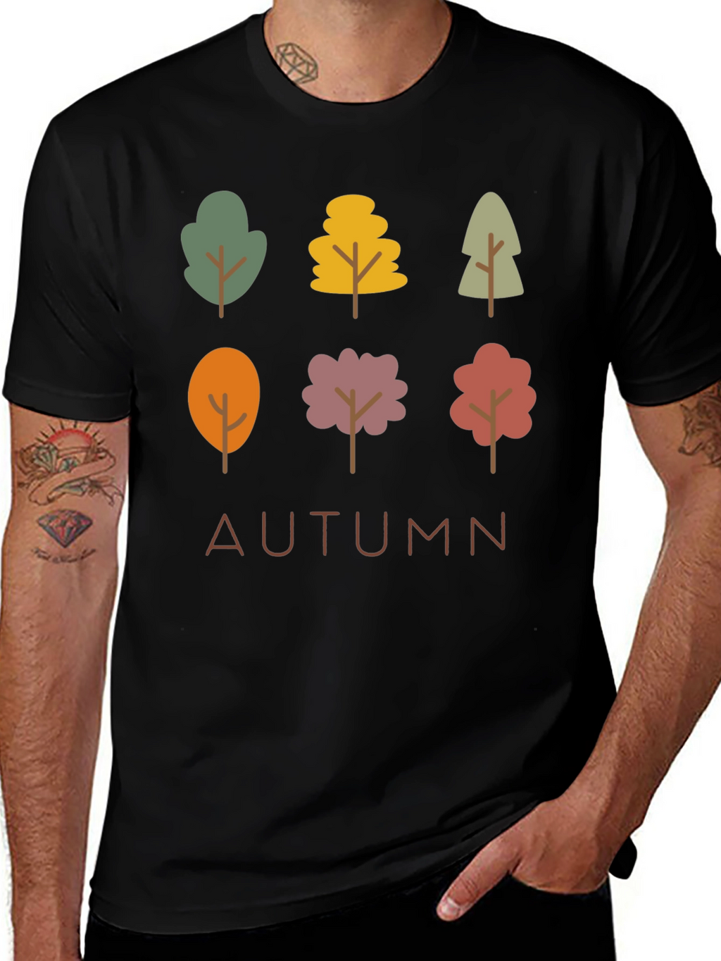 Autumn Tree T-Shirt - Fall Season Style