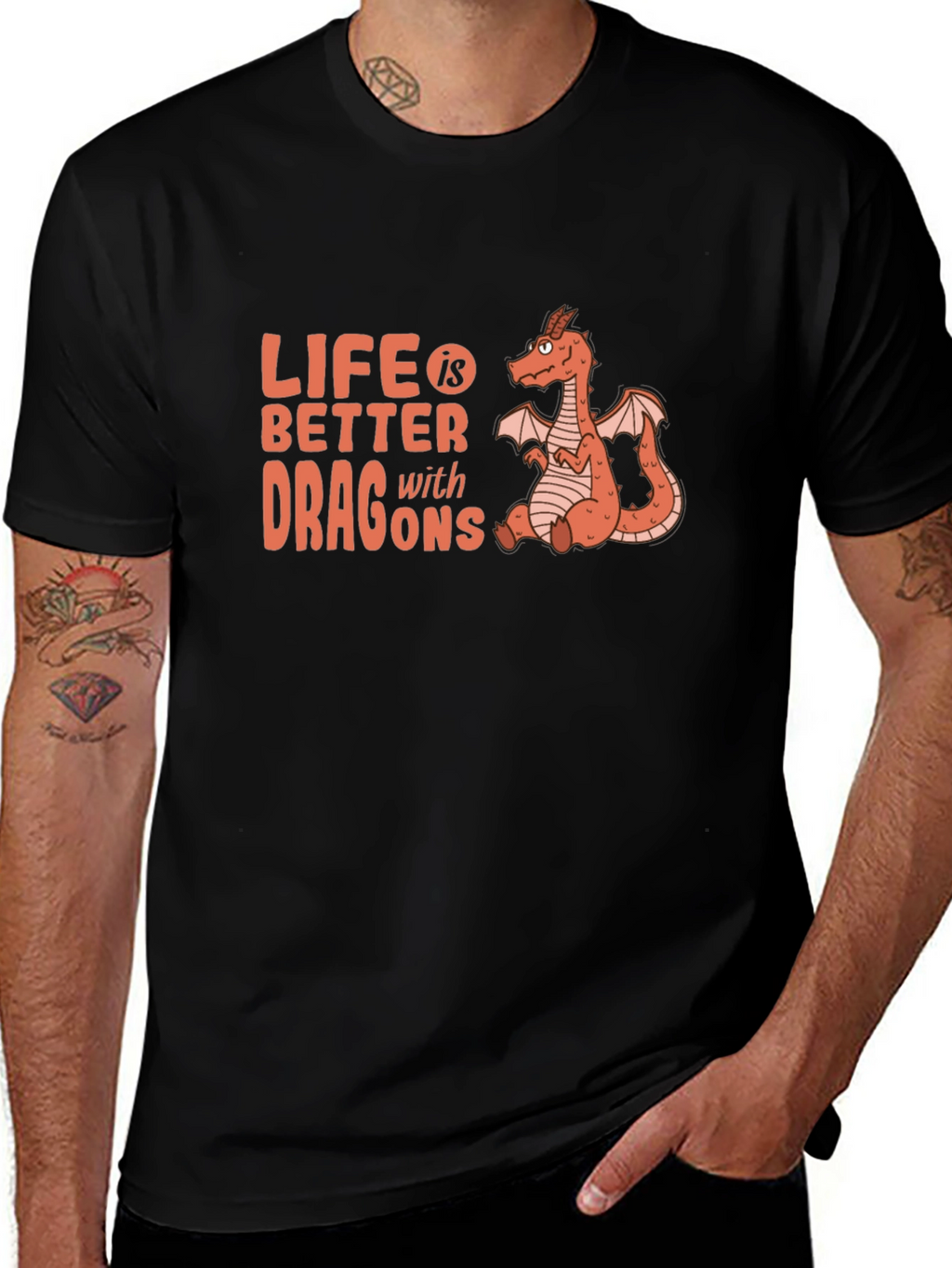 Life is Better with Dragons T-Shirt