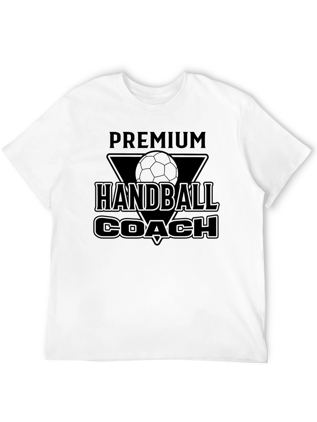 Premium Handball Coach Graphic T-Shirt