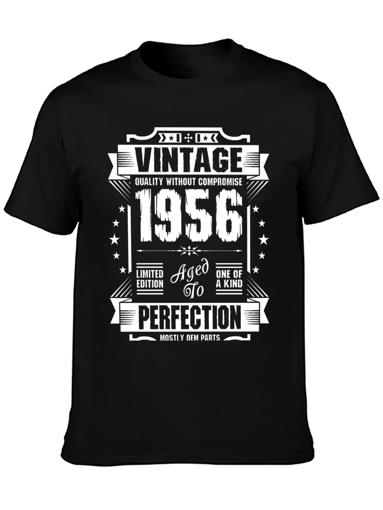 Vintage 1956 Aged to Perfection Graphic T-Shirt