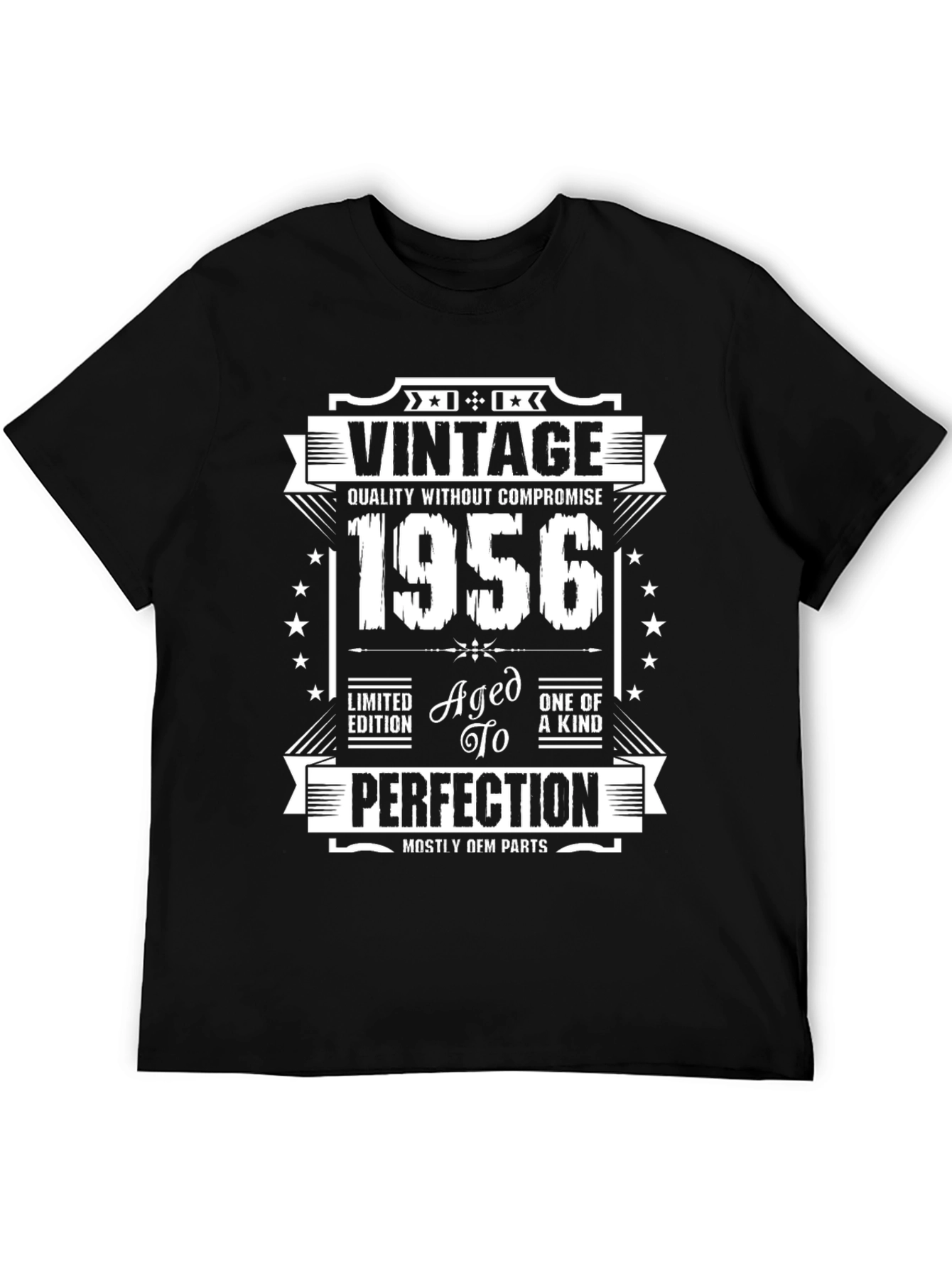 Vintage 1956 Aged to Perfection Graphic T-Shirt