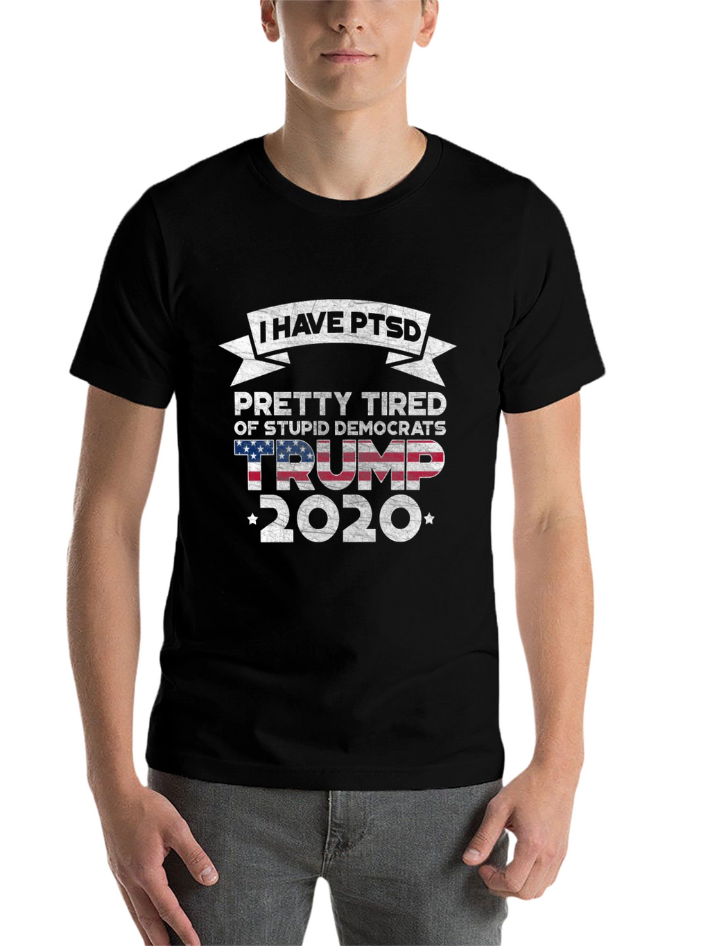 I Have PTSD Trump 2020 Graphic T-Shirt