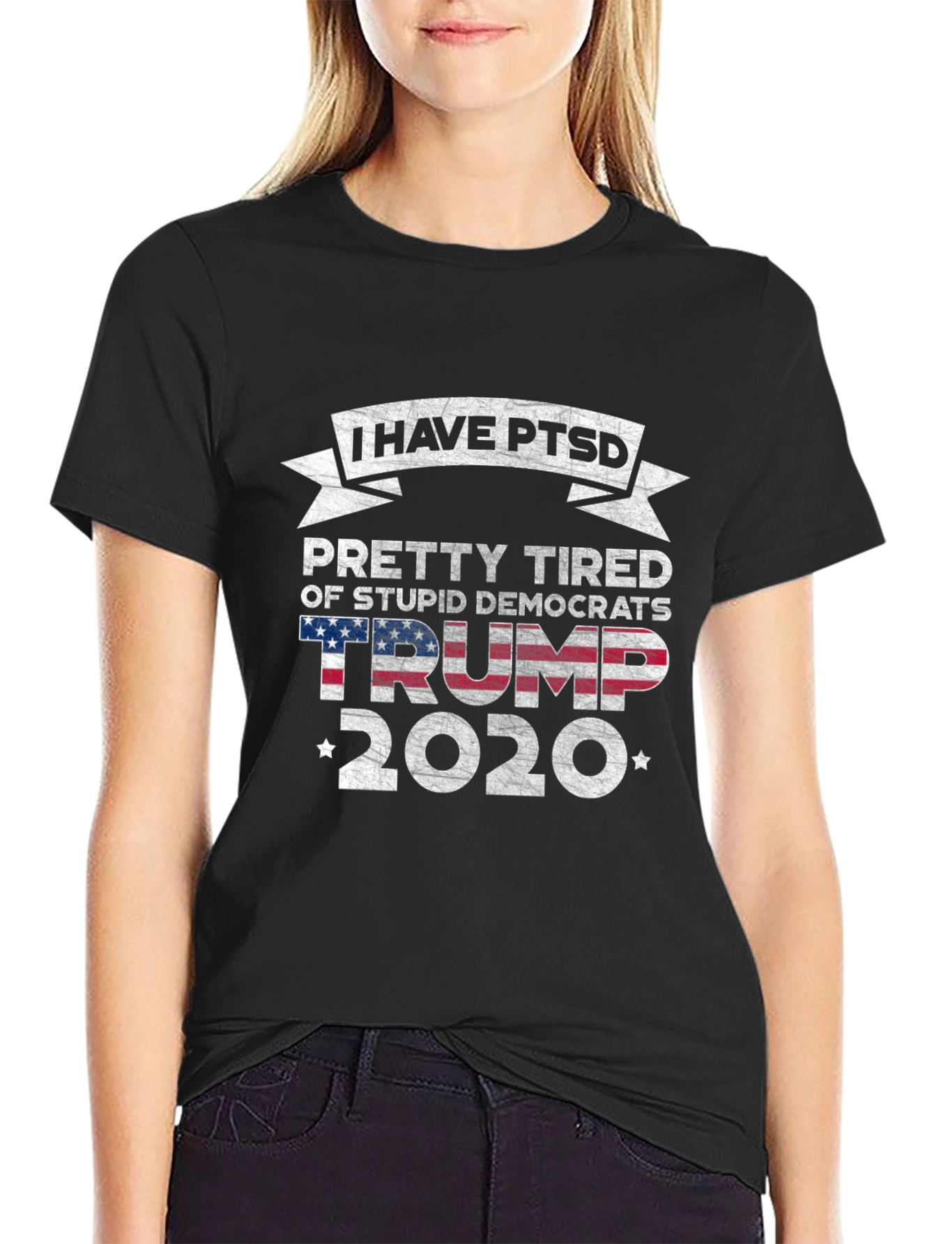 I Have PTSD Trump 2020 Graphic T-Shirt