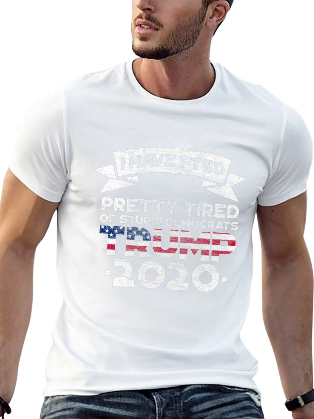 I Have PTSD Trump 2020 Graphic T-Shirt