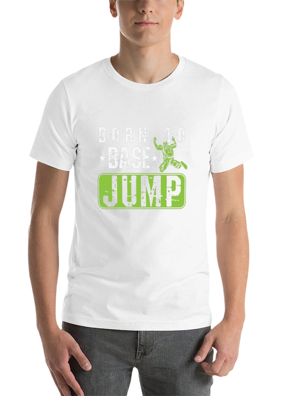 Born to BASE Jump Black T-Shirt