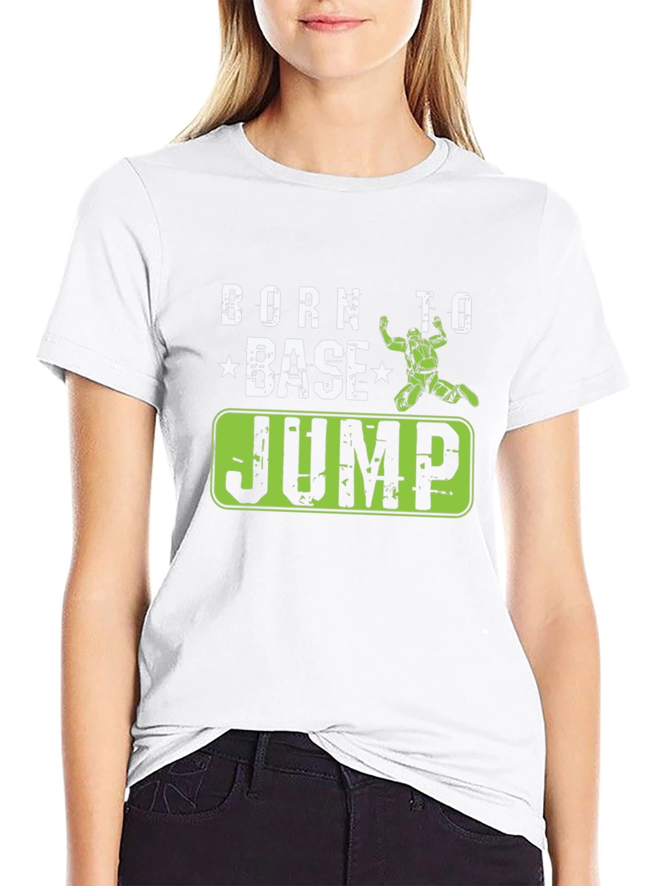 Born to BASE Jump Black T-Shirt