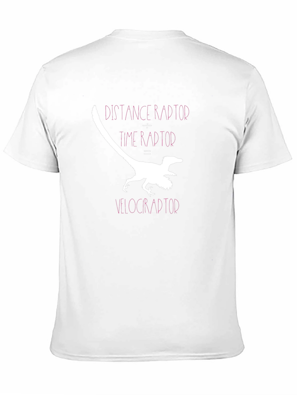 Velociraptor Science Humor Black Graphic Tee