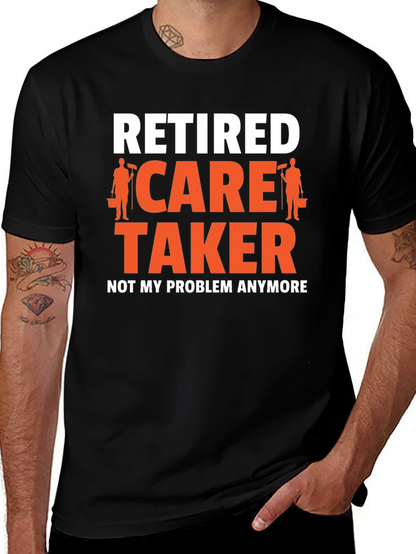 Retired Caretaker Graphic T-Shirt