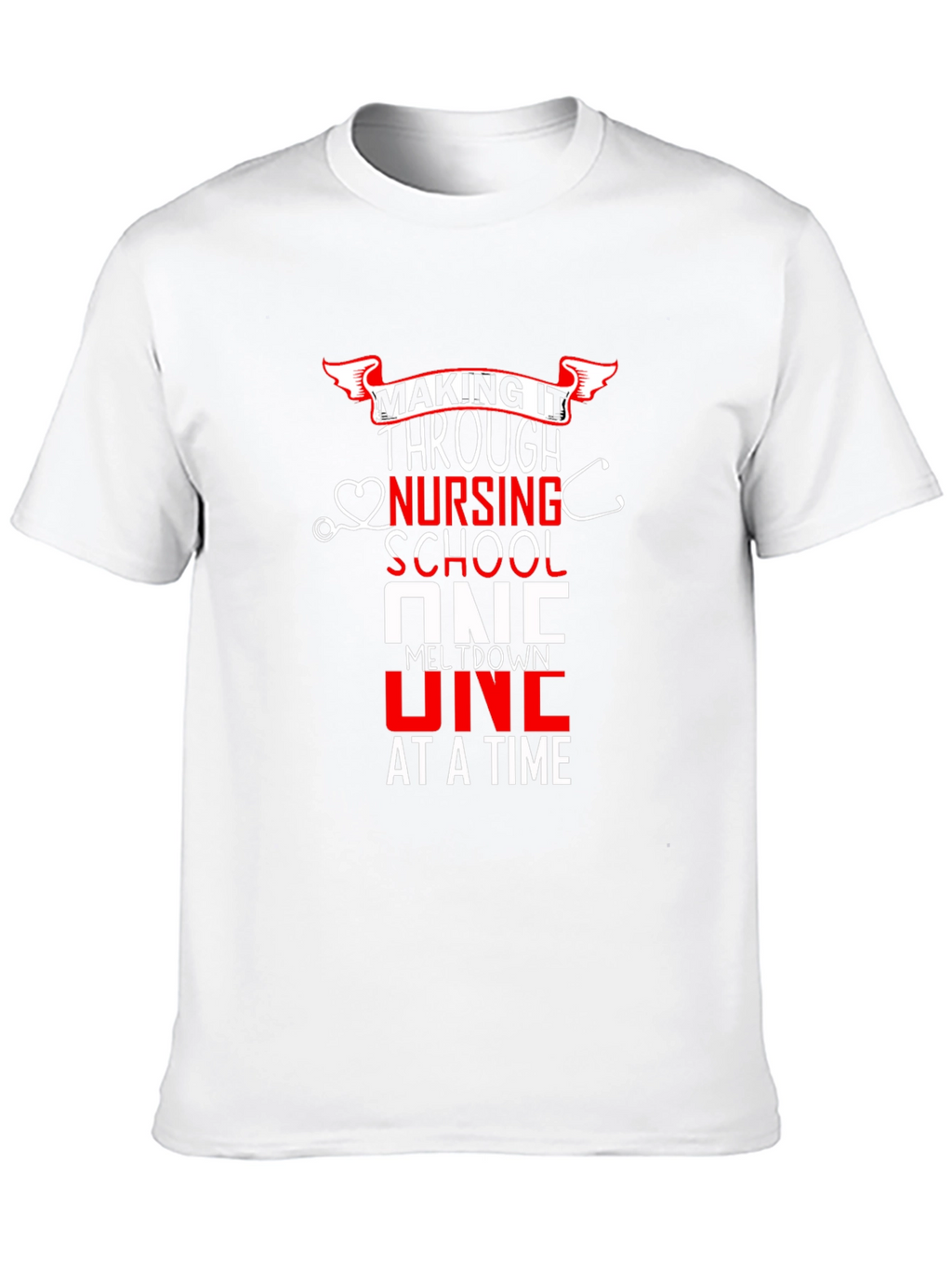 Nursing School Meltdown T-Shirt - Funny Nurse Tee