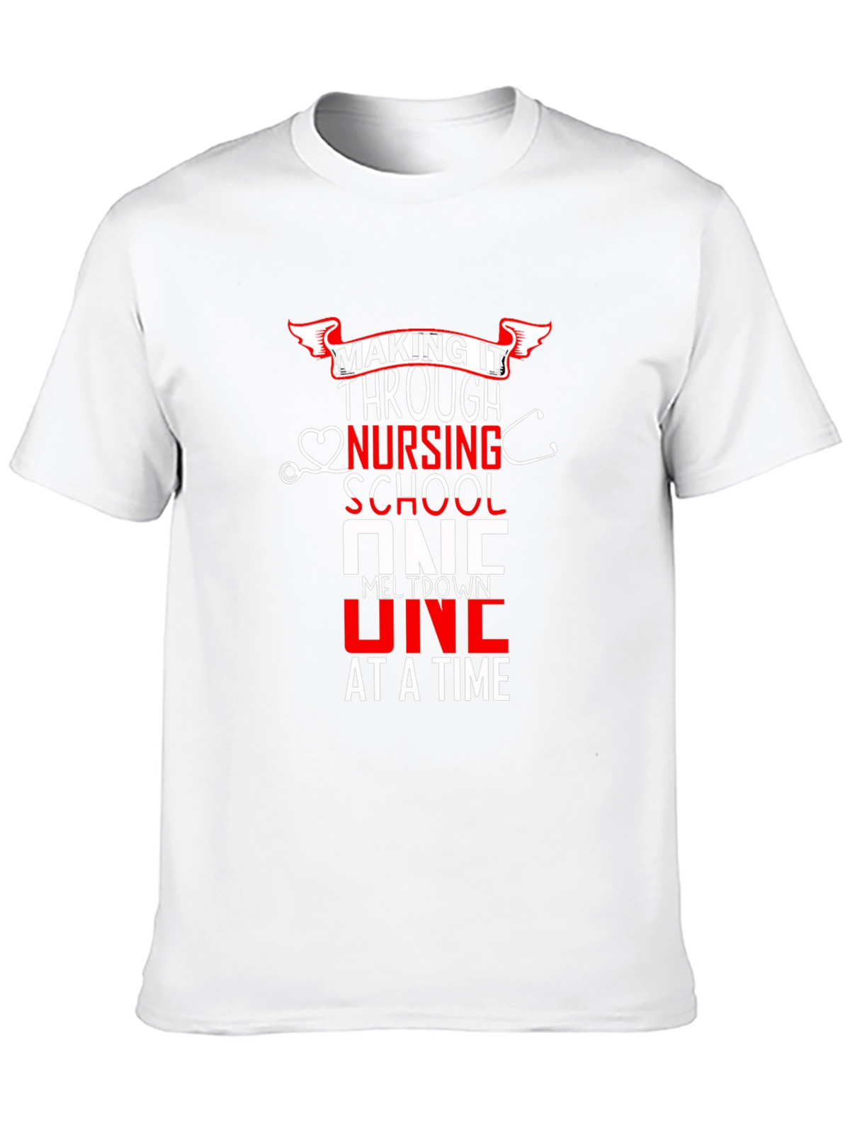 Nursing School Meltdown T-Shirt - Funny Nurse Tee