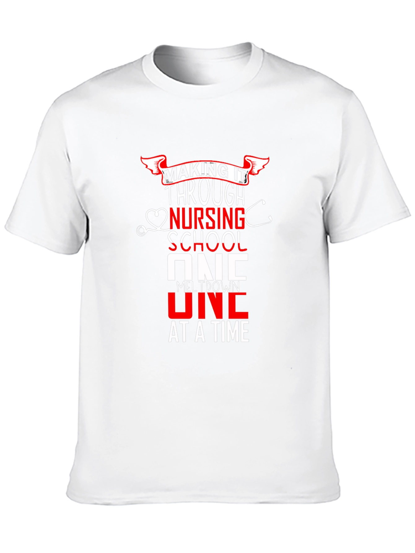 Nursing School Meltdown T-Shirt - Funny Nurse Tee
