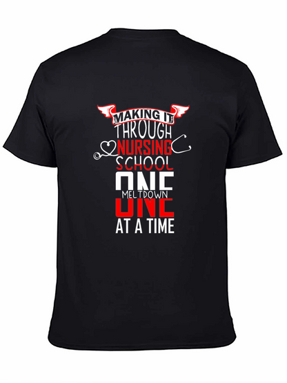 Nursing School Meltdown T-Shirt - Funny Nurse Tee