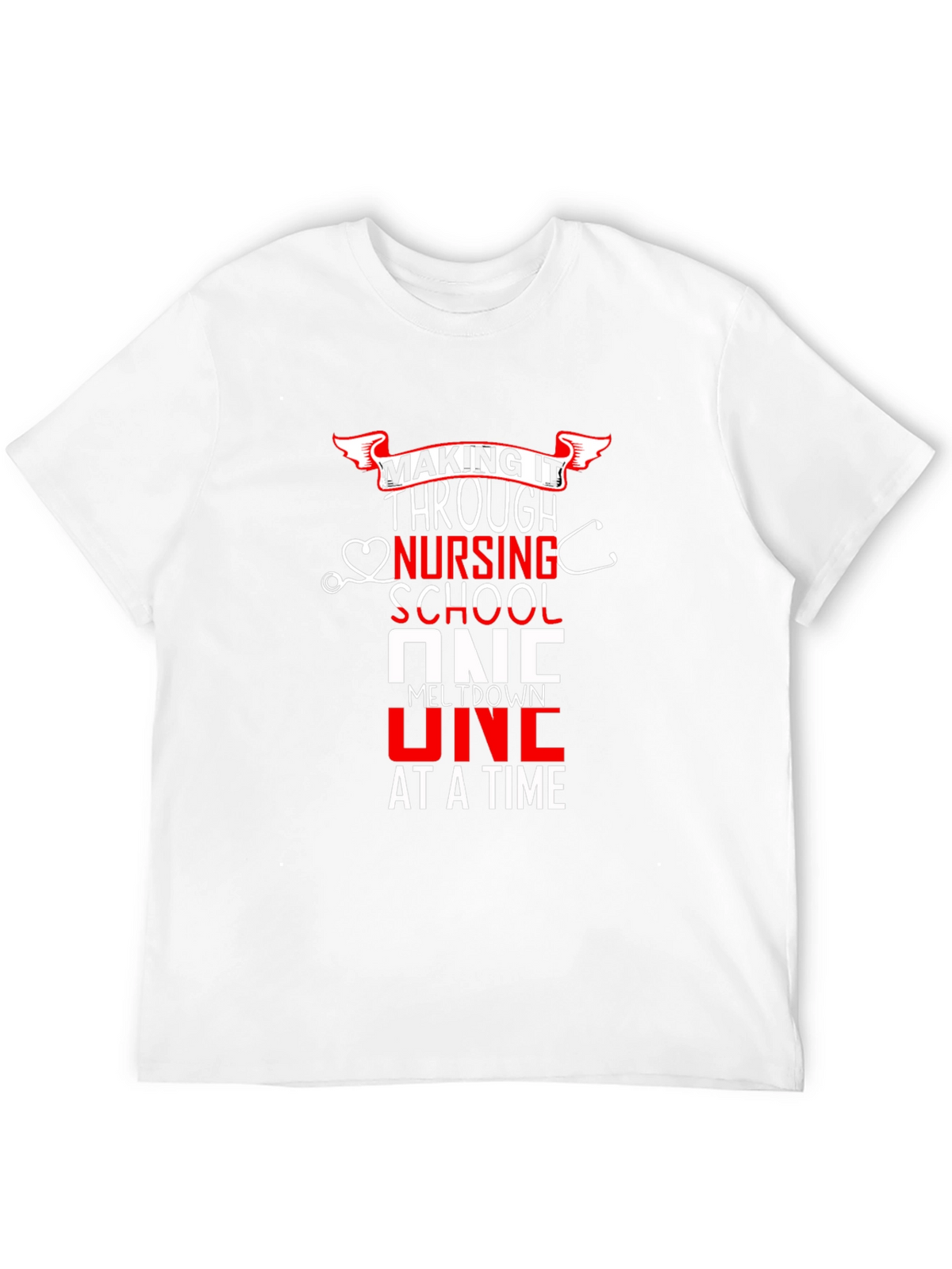 Nursing School Meltdown T-Shirt - Funny Nurse Tee