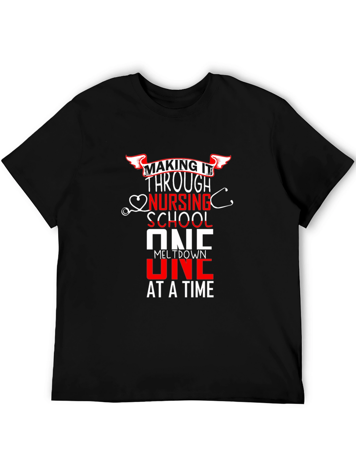 Nursing School Meltdown T-Shirt - Funny Nurse Tee