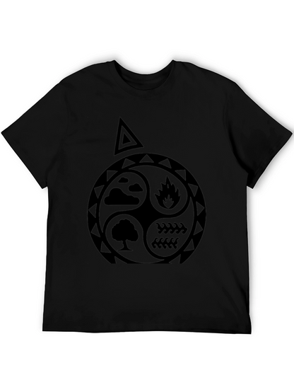 Elements T-Shirt: Earth Air Fire Water Symbol