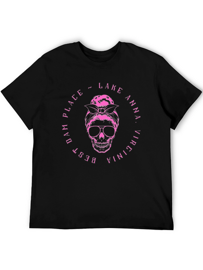 Lake Anna Virginia Skull Graphic T-Shirt