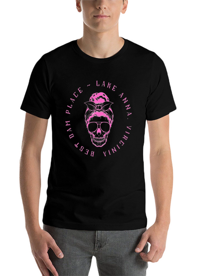 Lake Anna Virginia Skull Graphic T-Shirt