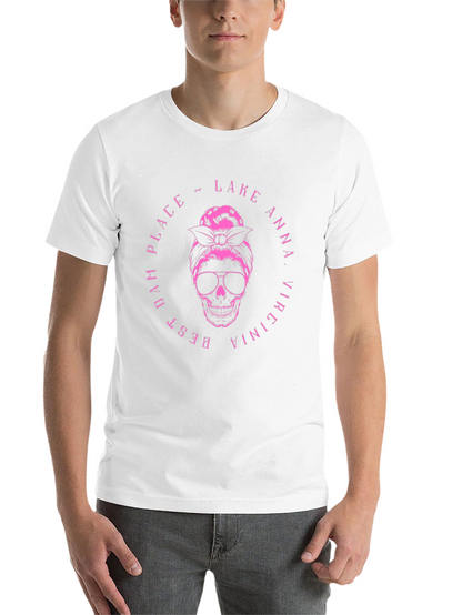 Lake Anna Virginia Skull Graphic T-Shirt