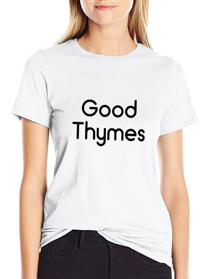 Good Thymes Black T-Shirt