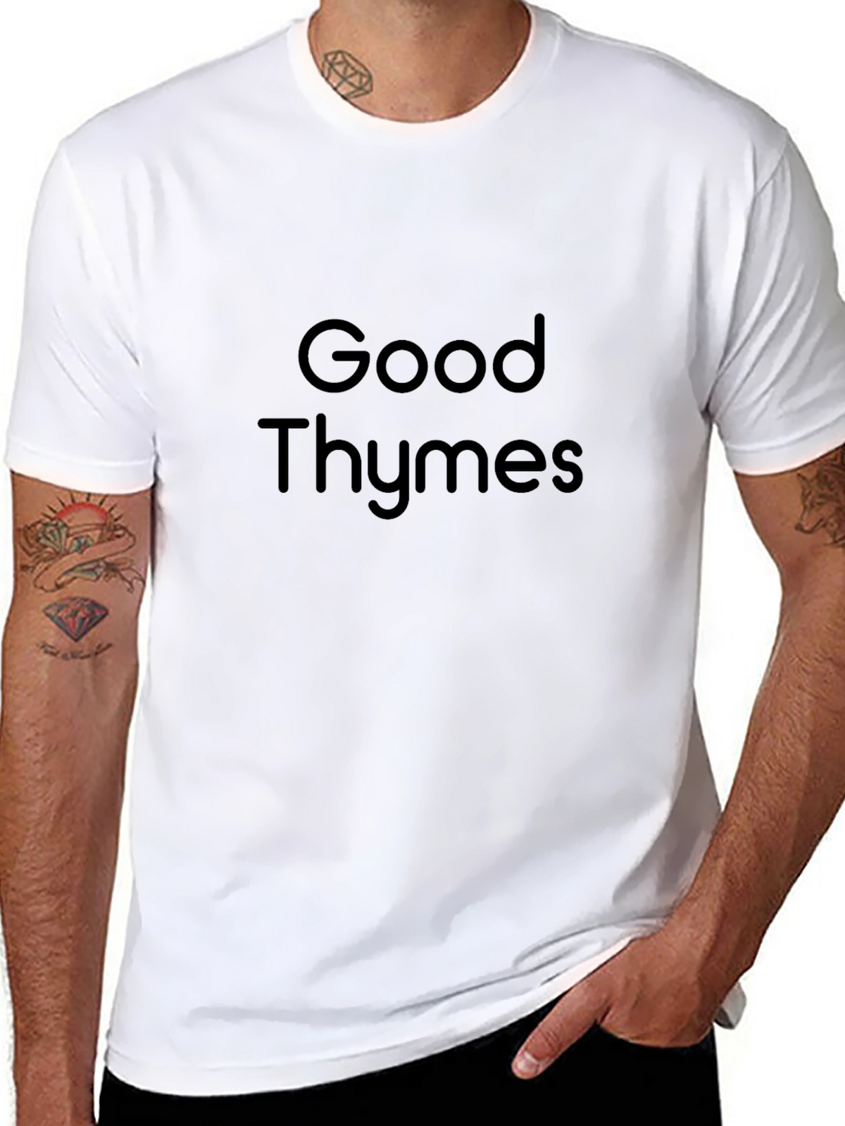 Good Thymes Black T-Shirt