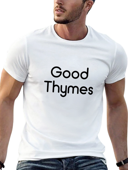 Good Thymes Black T-Shirt