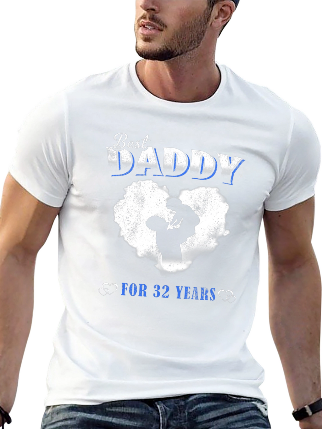 Best Daddy For 32 Years T-Shirt