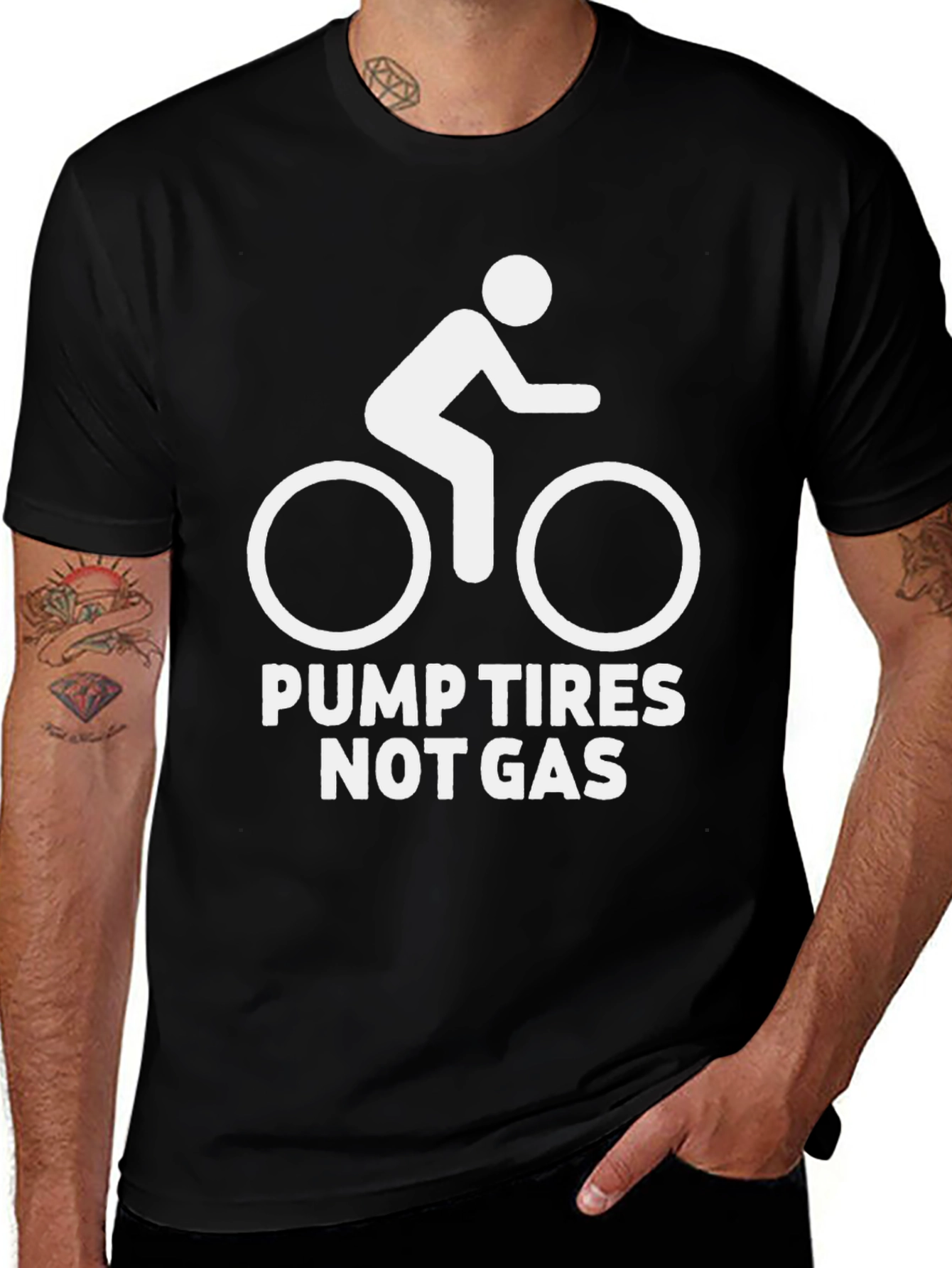 Pump Tires Not Gas T-Shirt