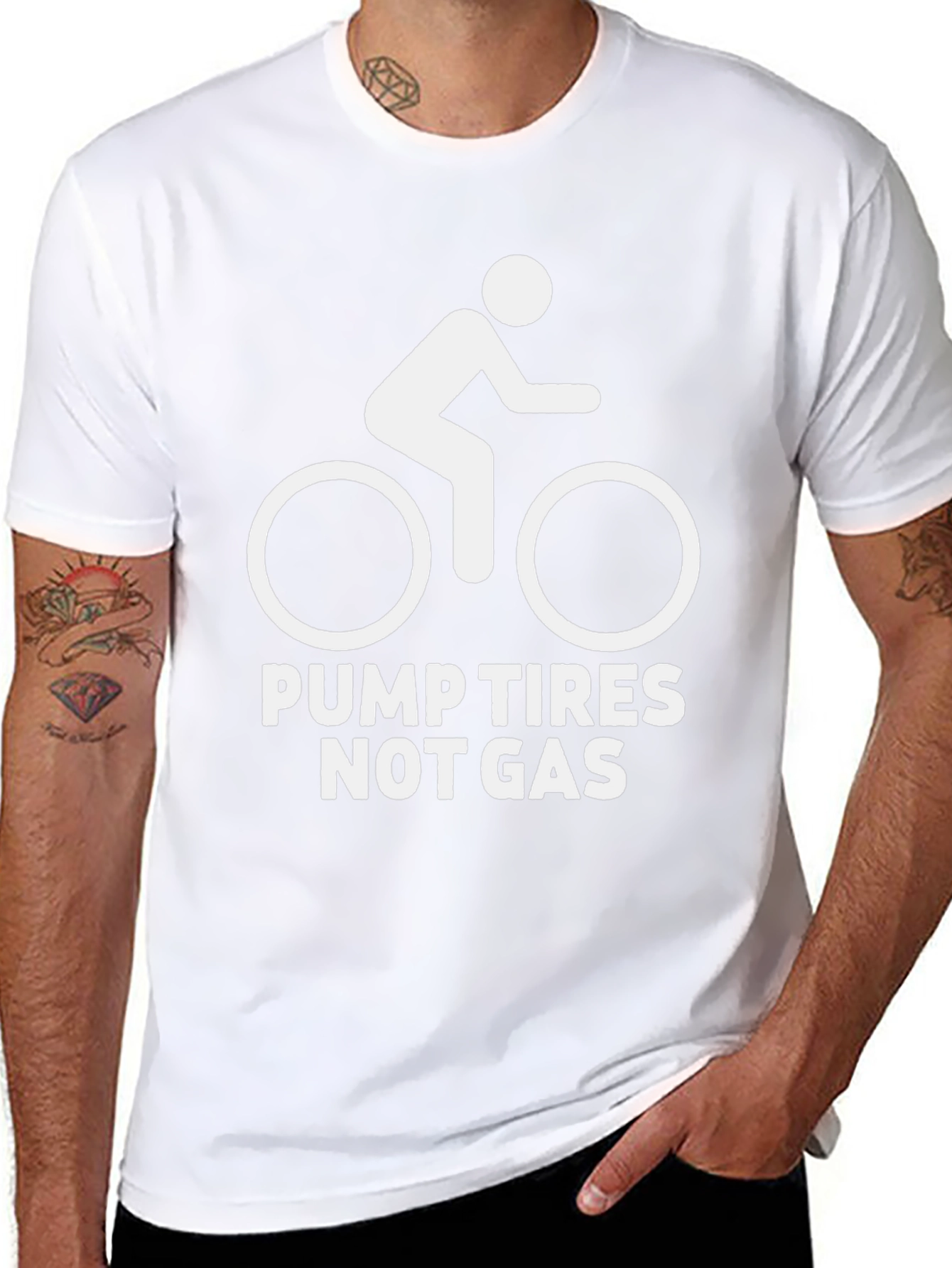 Pump Tires Not Gas T-Shirt