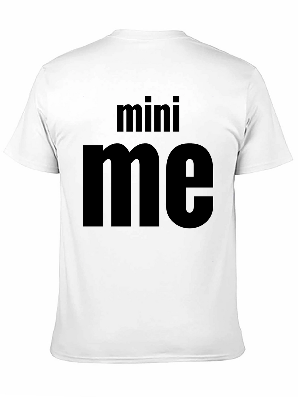 Mini Me Black Graphic Tee