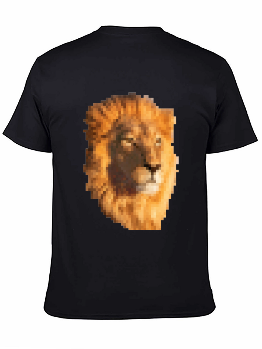 Pixel Lion Graphic Tee - Unique Style