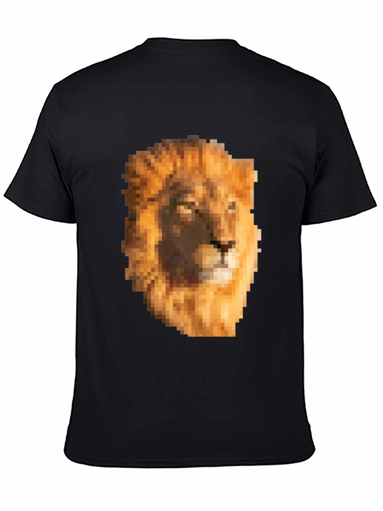 Pixel Lion Graphic Tee - Unique Style