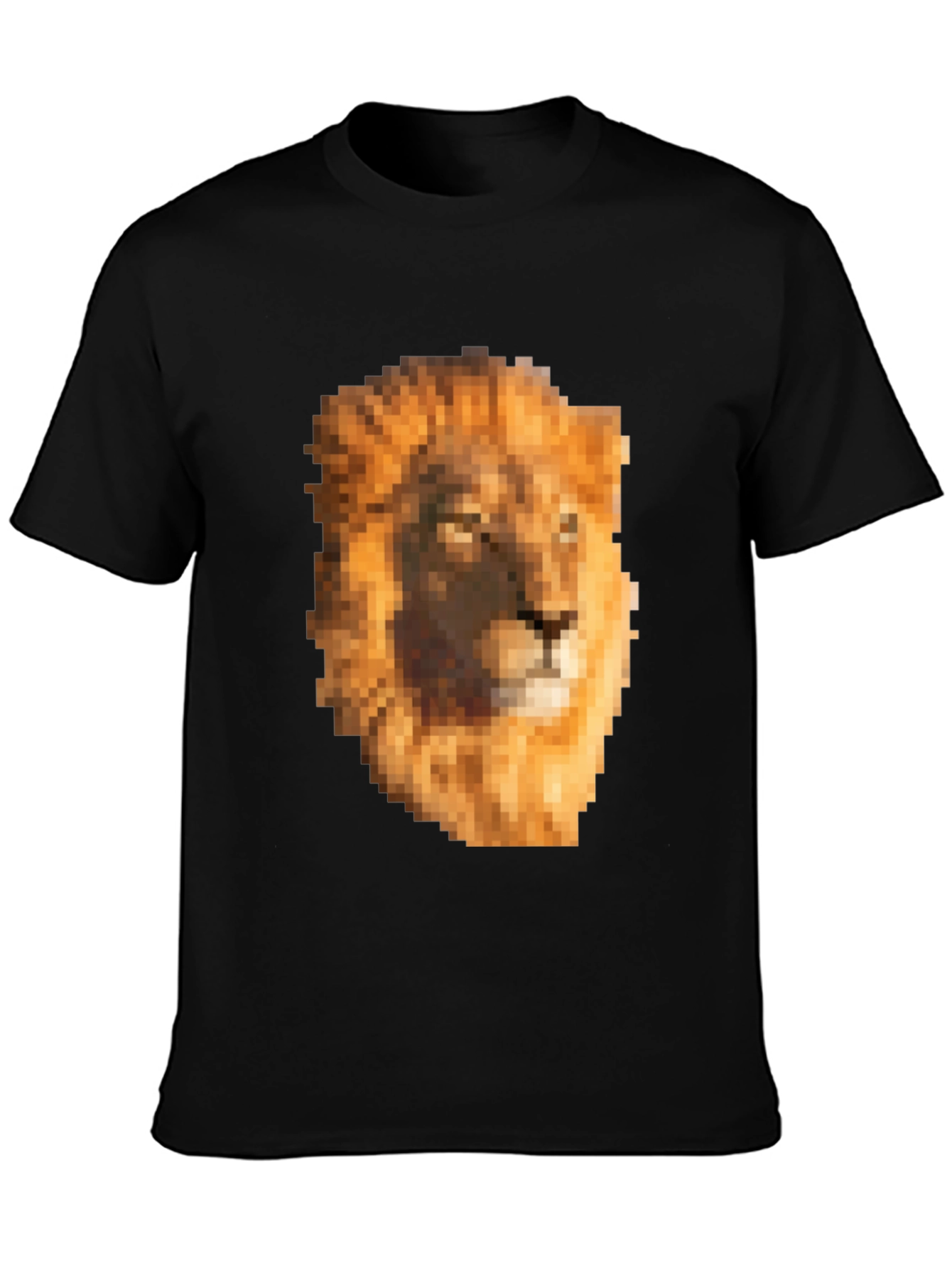 Pixel Lion Graphic Tee - Unique Style