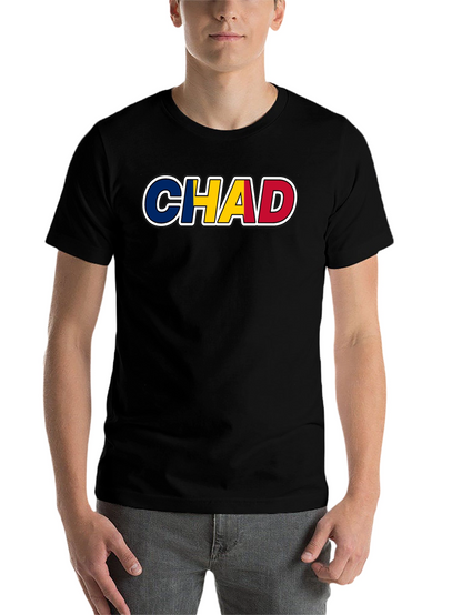 Chad Flag T-Shirt - Country Pride Tee