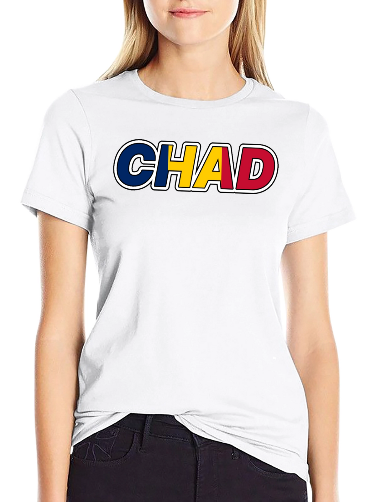 Chad Flag T-Shirt - Country Pride Tee