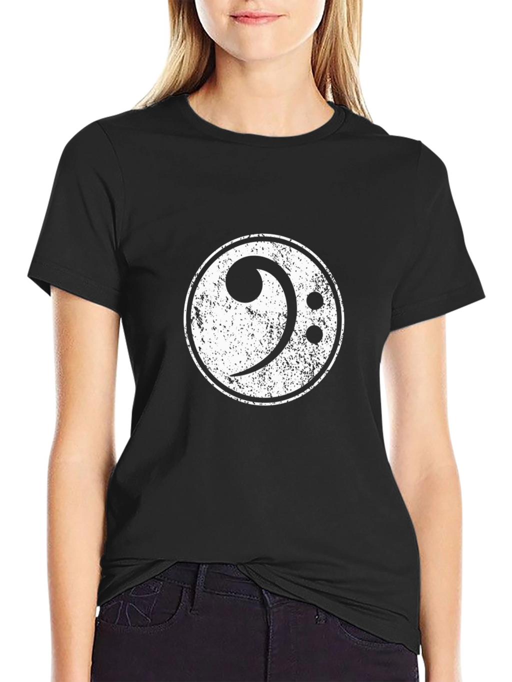 Bass Clef T-Shirt - Music Lover Tee