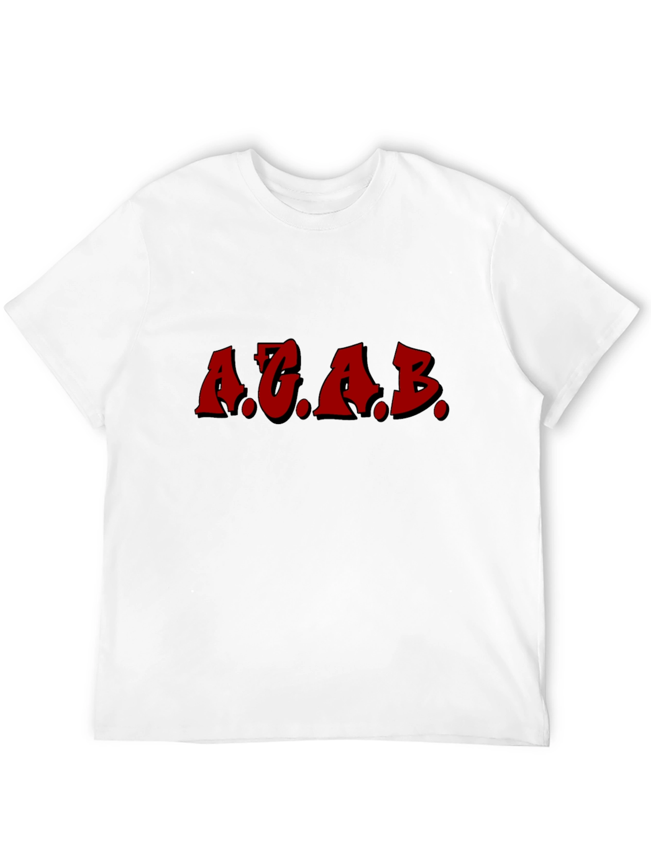 ACAB Graphic Tee - Black Crewneck T-Shirt