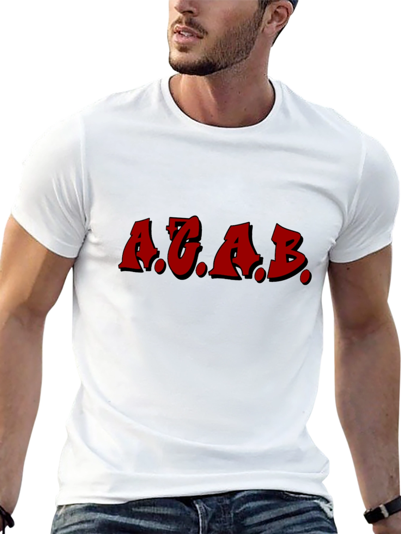 ACAB Graphic Tee - Black Crewneck T-Shirt