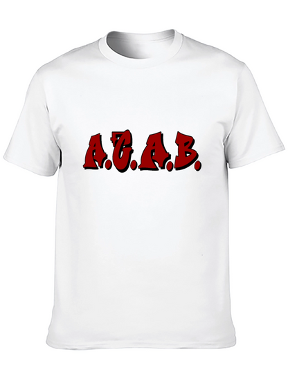 ACAB Graphic Tee - Black Crewneck T-Shirt