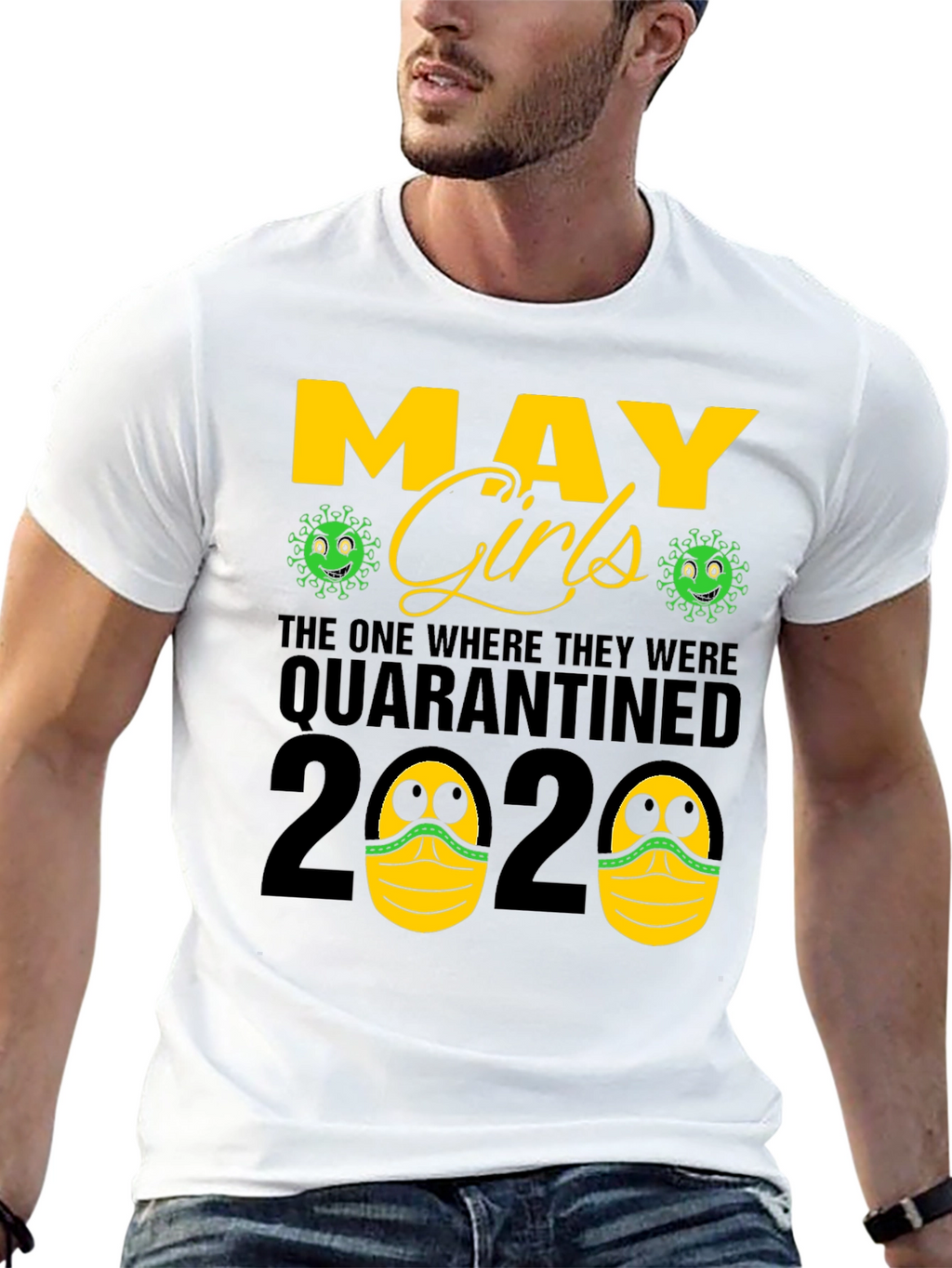 May Girls Quarantined 2020 T-Shirt