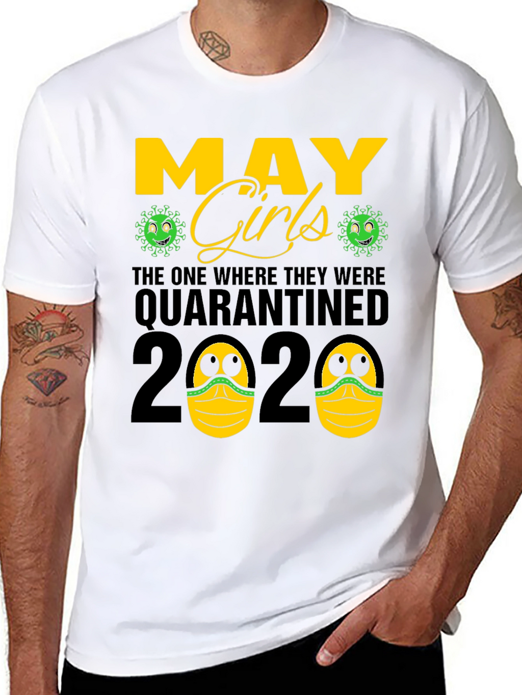 May Girls Quarantined 2020 T-Shirt