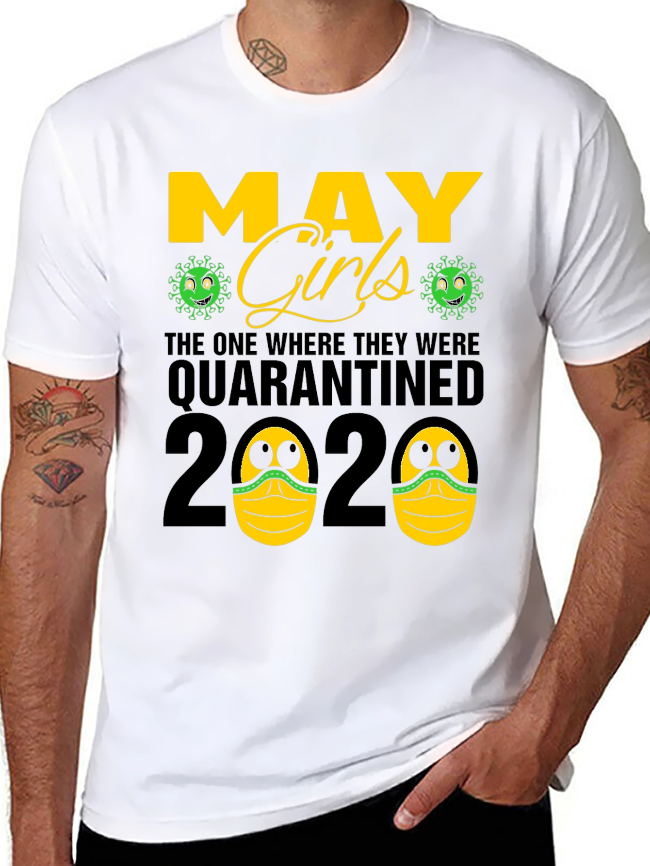 May Girls Quarantined 2020 T-Shirt
