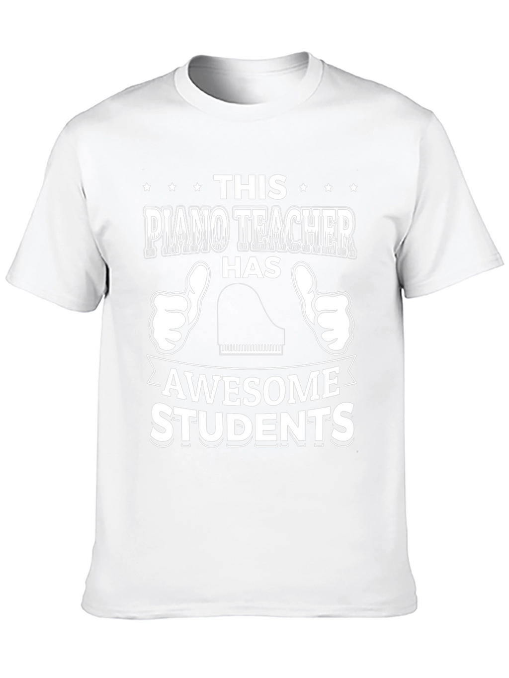 Piano Teacher Awesome Students Graphic T-Shirt