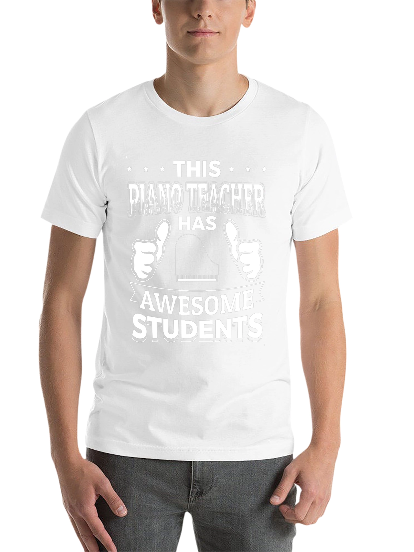 Piano Teacher Awesome Students Graphic T-Shirt