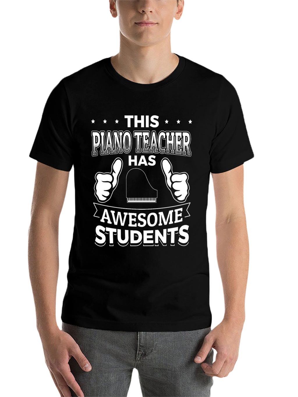 Piano Teacher Awesome Students Graphic T-Shirt
