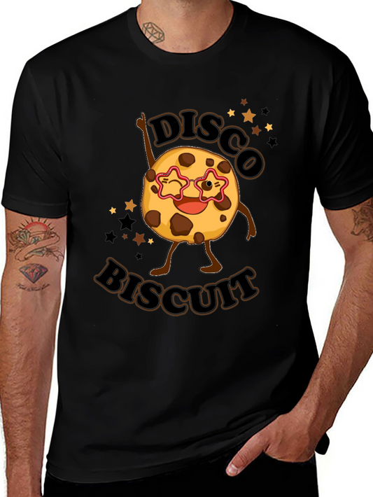 Disco Biscuit Black T-Shirt
