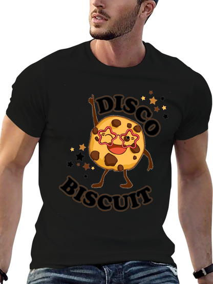 Disco Biscuit Black T-Shirt