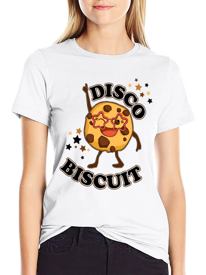 Disco Biscuit Black T-Shirt