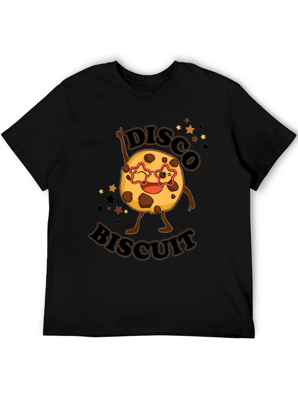 Disco Biscuit Black T-Shirt