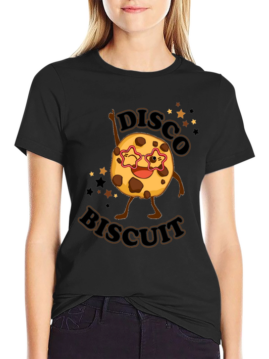 Disco Biscuit Black T-Shirt